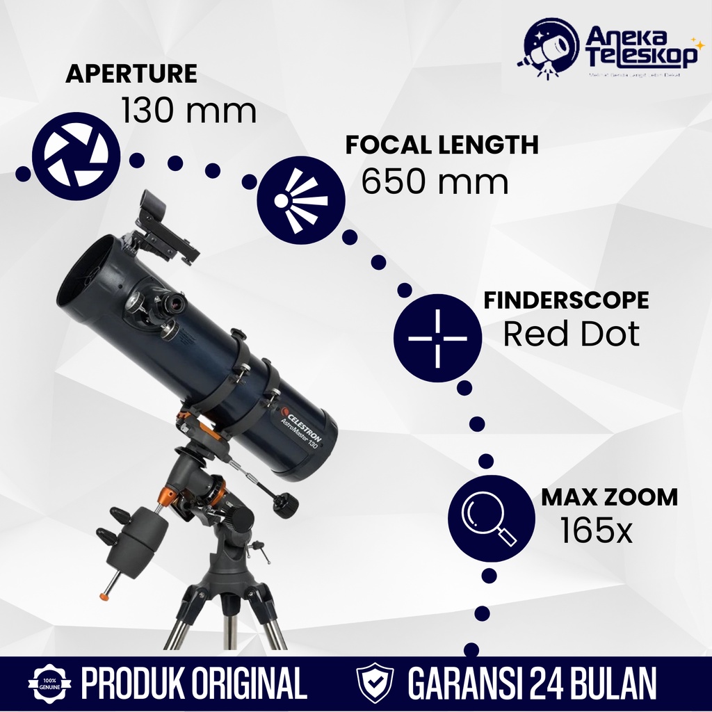 Celestron Telescope Eq 130 Telescope Jual Celestron Astromaster 130EQ  Reflector Teleskop Shopee Indonesia