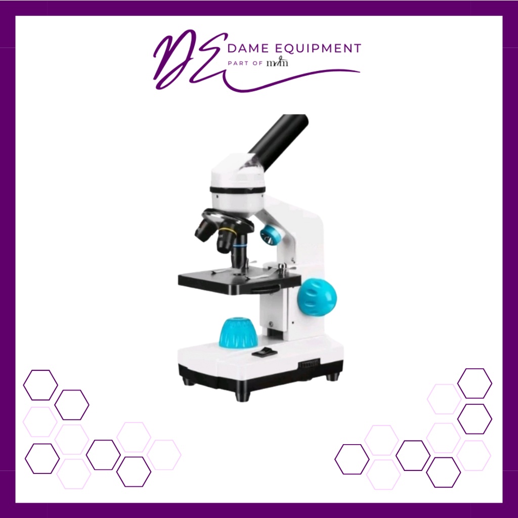 Jual Mikroskop | Microscope 100-2000x Magnification Biology Experiment ...