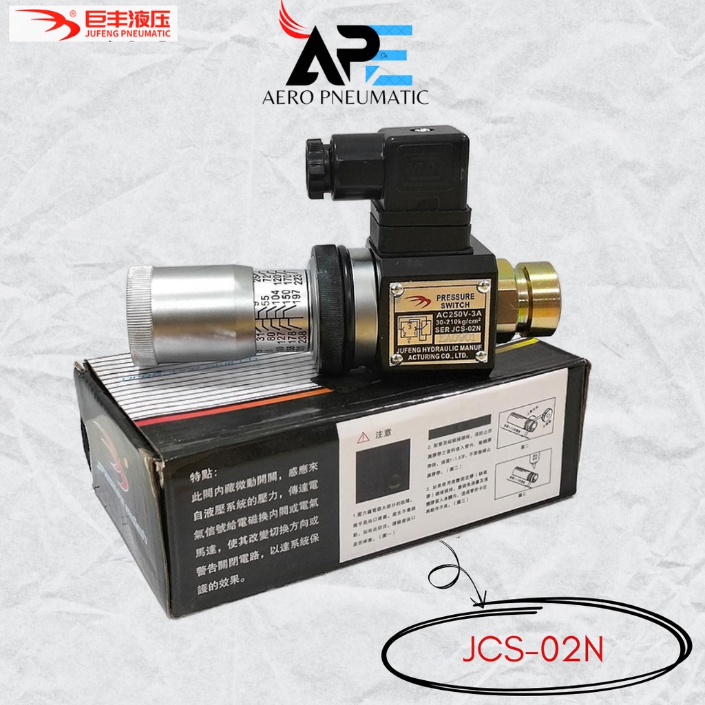 Jual PRESSURE SWITCH HYDRAULIC JCS02N JUFENG Shopee Indonesia