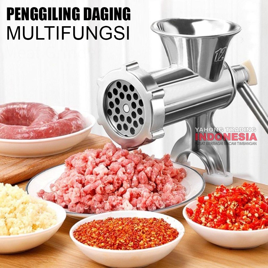 Jual Alat Penggiling Giling Daging Bumbu Biji Kacang Ikan Manual