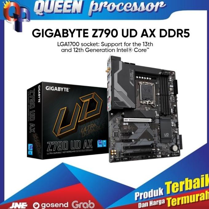 Jual GIGABYTE Z790 UD AX DDR5 ( LGA 1700/Z790/DDR5 ) | Shopee Indonesia