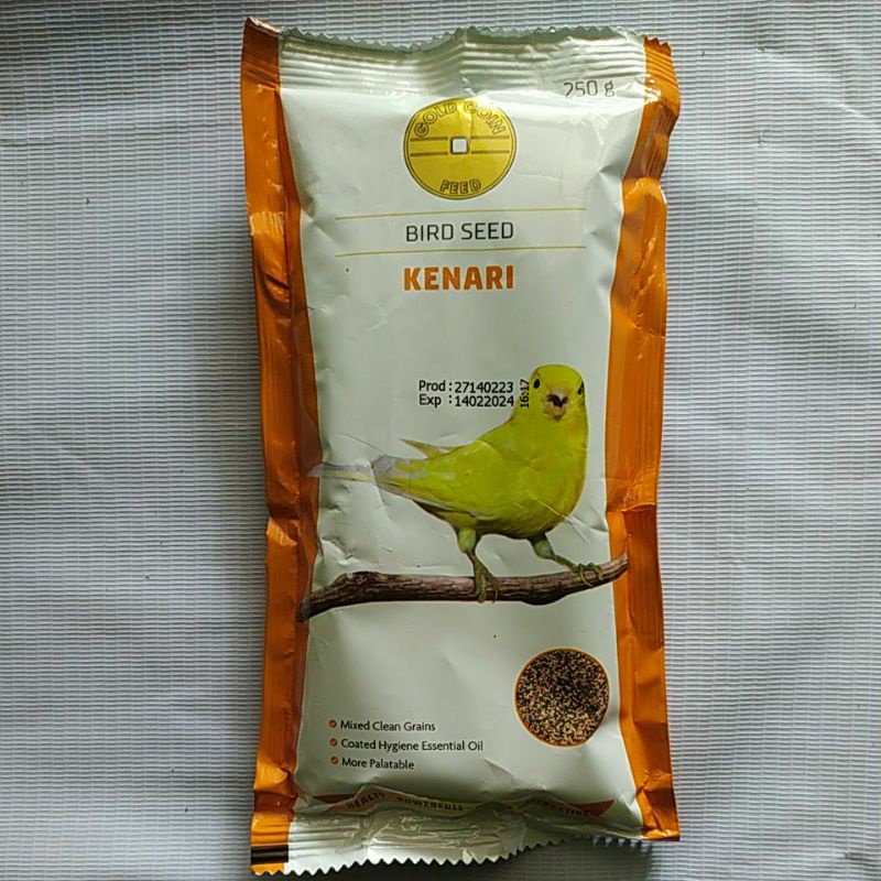 Jual Gold Coin Kenari Bird Seed Canary Pakan Burung Kenari Gold