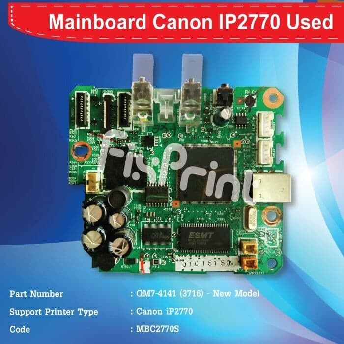 Jual Mainboard Bekas Canon Ip2770, Motherboard Ip 2770 Mobo Original ...