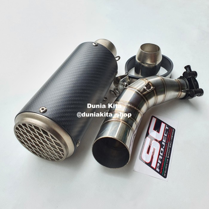 Jual Knalpot Sc Project Crt Carbon Yamaha R25 Mt25 Slip On | Shopee ...