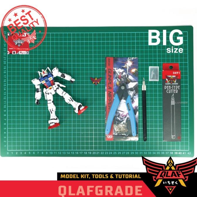 Jual Alat Rakit Gunpla Pemula Toolkit Gundam (Mini Set) - A3 (Large ...