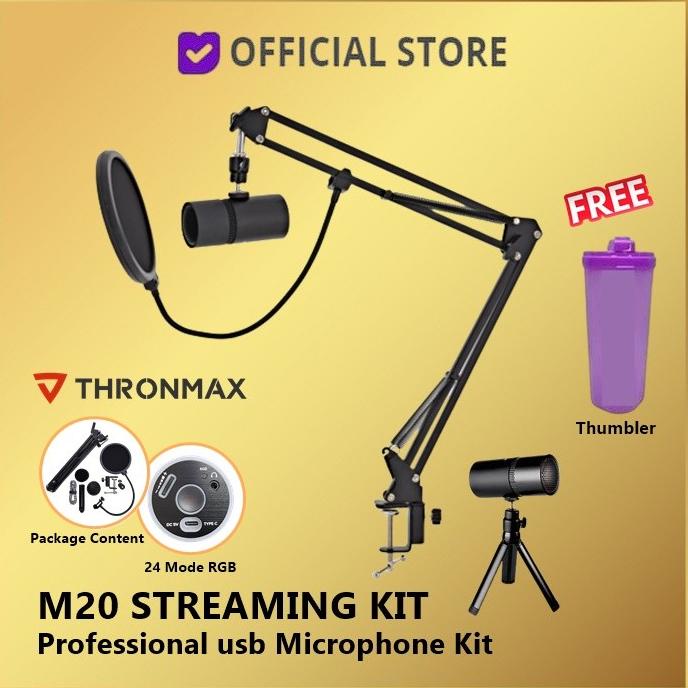 Jual Thronmax M20 Streaming Kit M20 Usb Microphone Stream Kit Shopee