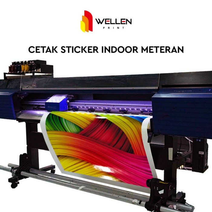 Jual CETAK STICKER VINYL INDOOR / PRINT CUSTOM STICKER METERAN | Shopee ...