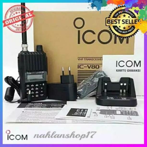 Jual Ht Icom V Icv Ic V Lithium Vhf Handy Talky Ori New Japan