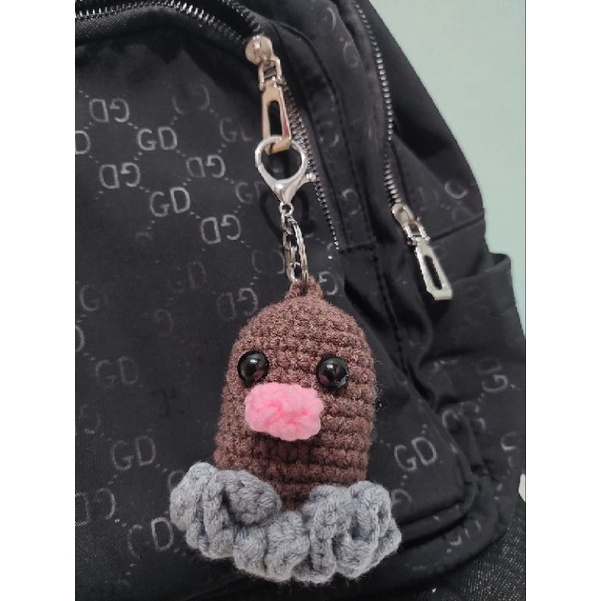 Jual [READY STOCK] KEYCHAIN / GANTUNGAN KUNCI DIGLETT POKEMON CUTE ...