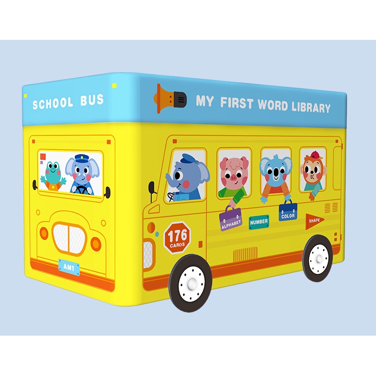 Jual Saalin my first word library school bus - Buku Edukasi Anak ...