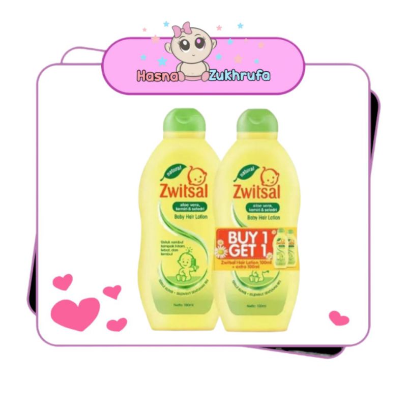 Jual Zwitsal Hair Lotion 100ml dan Twin Pack | Shopee Indonesia