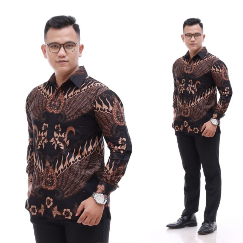 Jual Undurjoyo - Kemeja Batik Motif Magetan | Shopee Indonesia