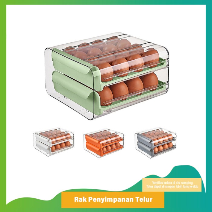 Jual Boxe Tempat Penyimpanan Telur C31 Kotak/Rak Telur Egg Storage Box ...