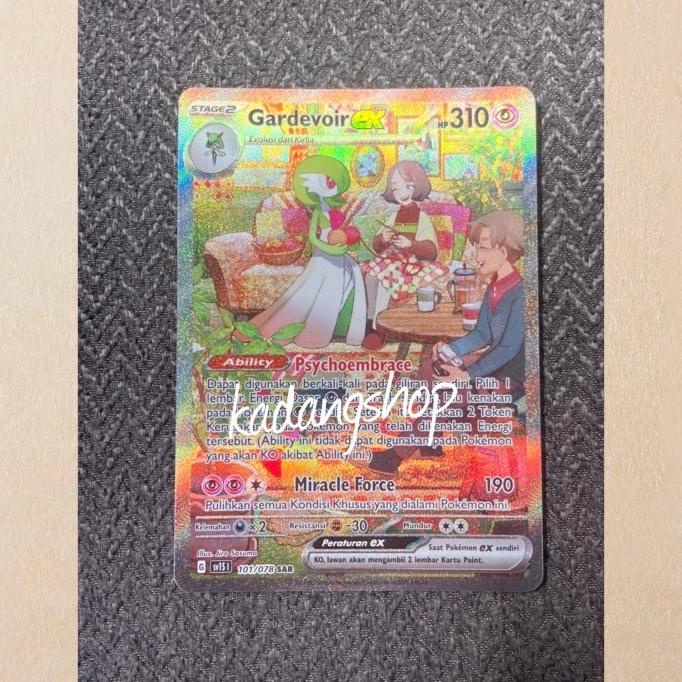 Pokemon TCG - SV1S - 101/078 (SAR) - Gardevoir ex