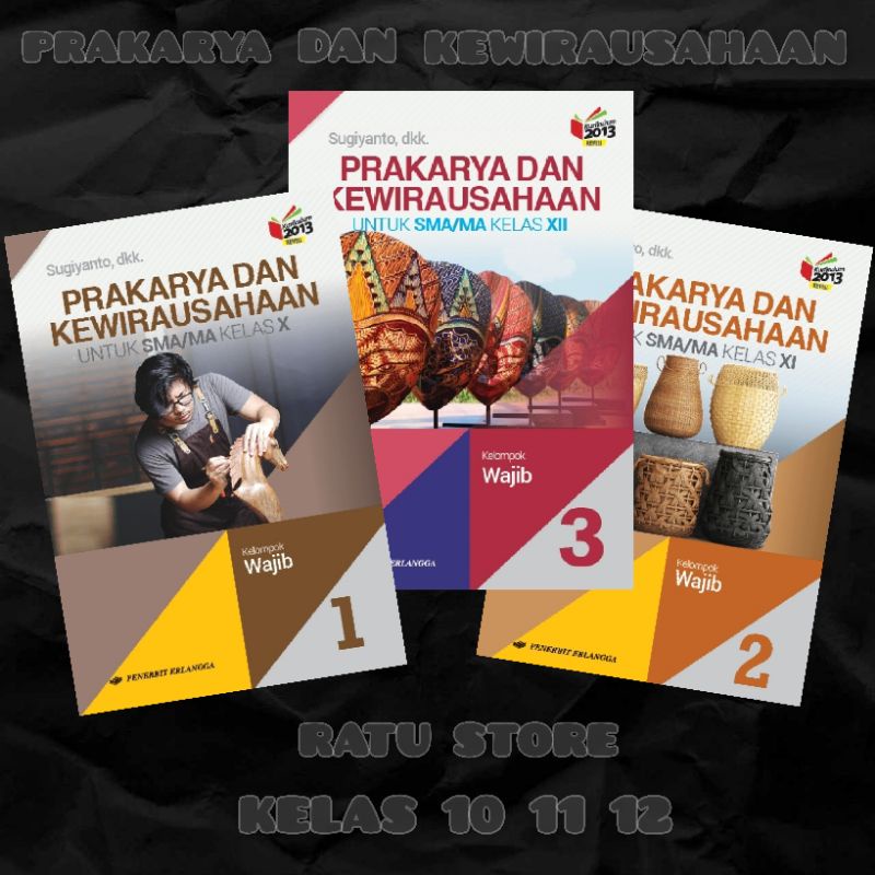 Jual Buku Prakarya Dan Kewirausahaan Pkwu SMA Kelas 10 11 12 X XI XII 1 ...