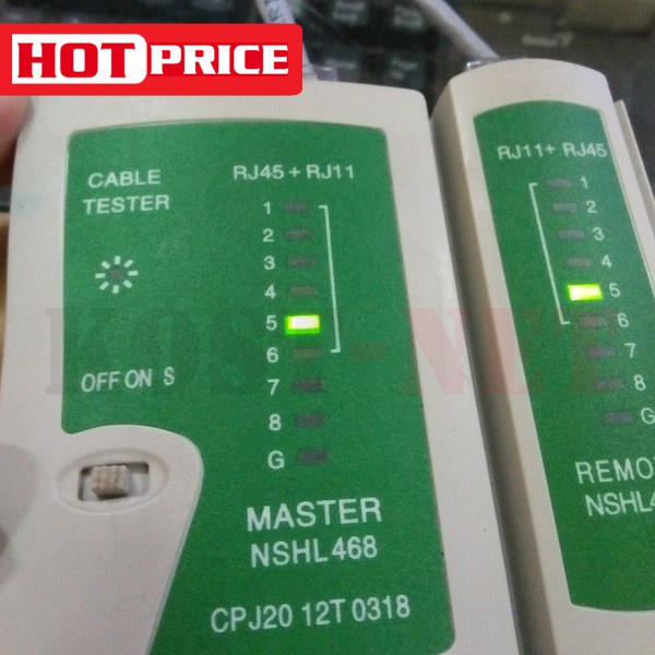 Jual LAN Tester Alat Cek Kabel LAN RJ45 dan RJ11 | Shopee Indonesia