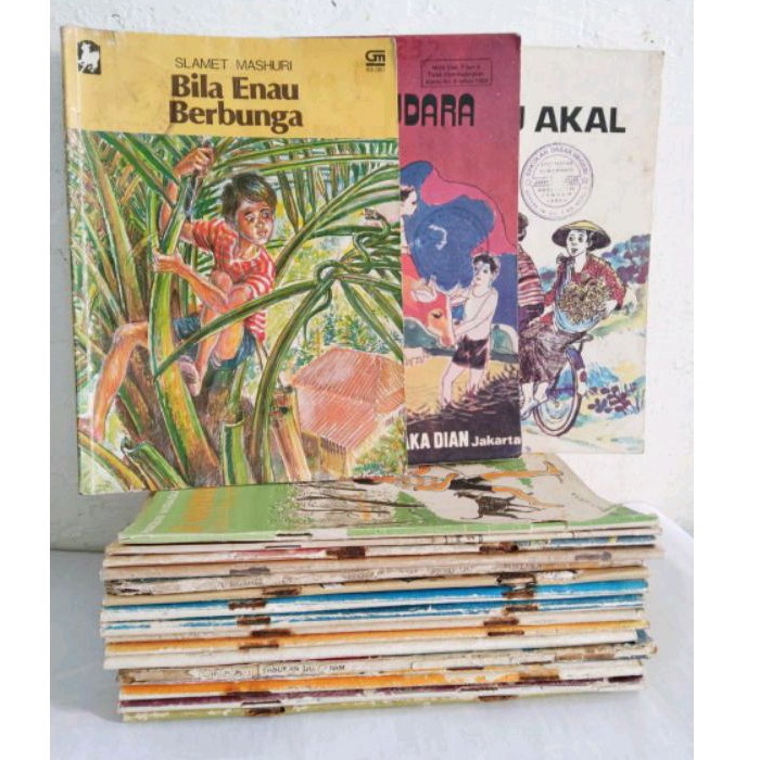 Jual [part 23] Buku Cerita Jadul Buku Bekas Perpustakaan Buku Ex Perpus Sastra Anak