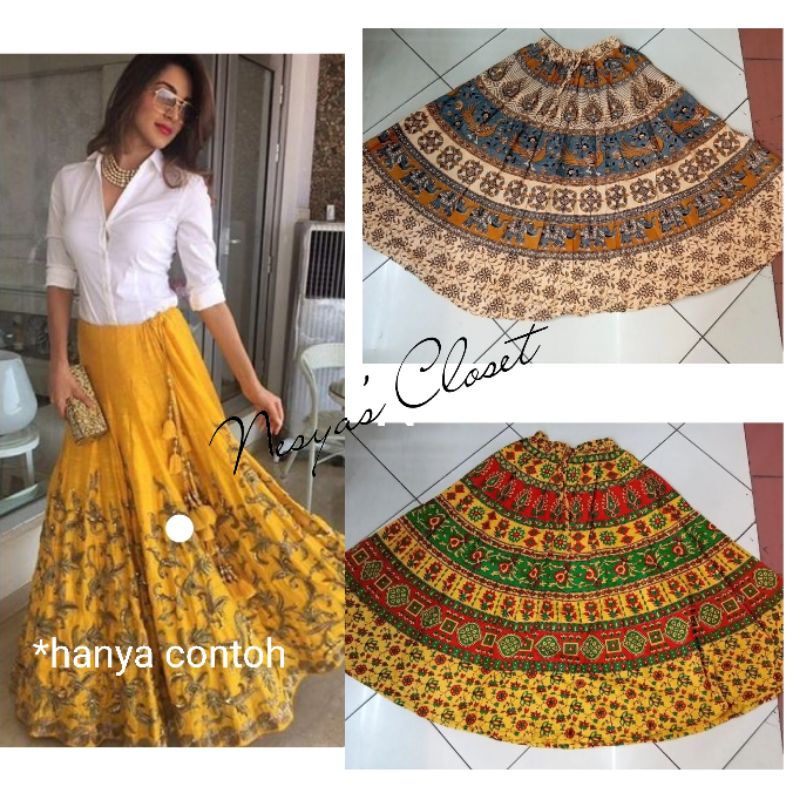Rok India Cantik Rok India Bohemian Rok Boho Rok Bohemian IF130