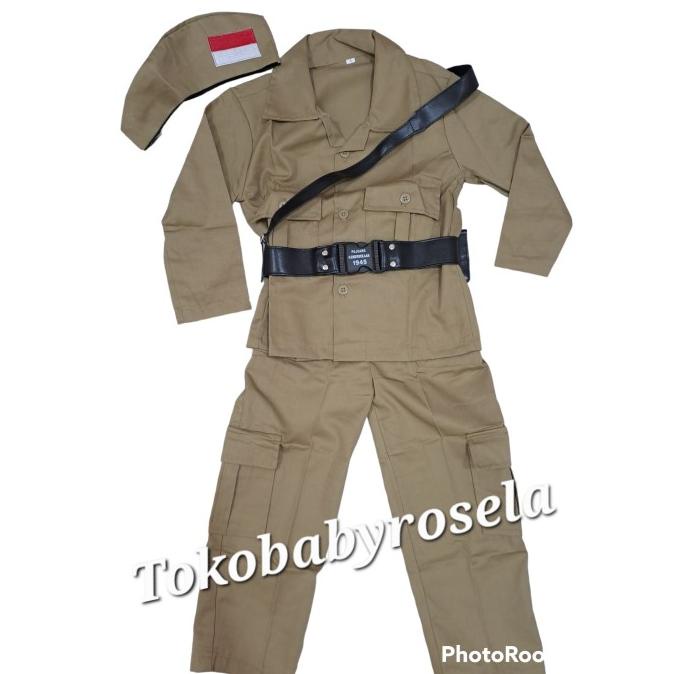 Jual Baju Karnaval Pahlawan Nasional anak laki laki/Kostum Bung Tomo