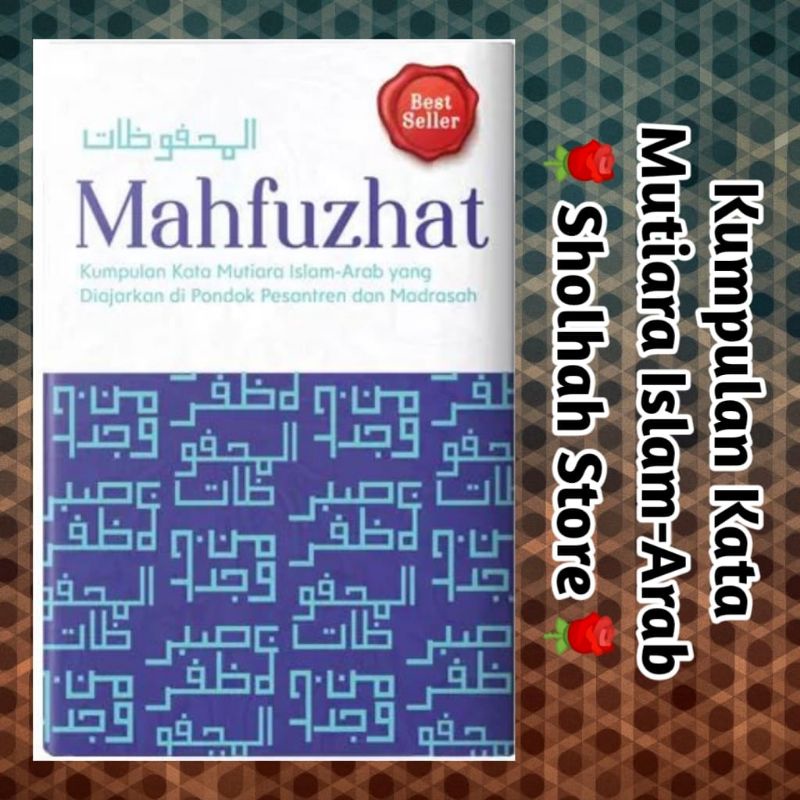 Jual ORI Buku Turos MAHFUZHAT Mahfudzot Mahfuzat Kata Mutiara Islam ...