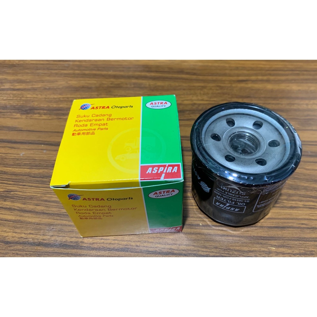 Jual Filter oli Futura injeksi S4-16510-FOR-1800 ASPIRA ORI | Shopee ...