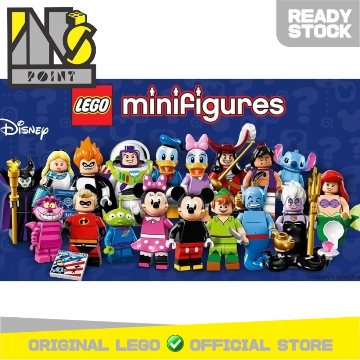 Jual LEGO 71012 - LEGO Minifigures Disney Complete Full Set (18pcs ...