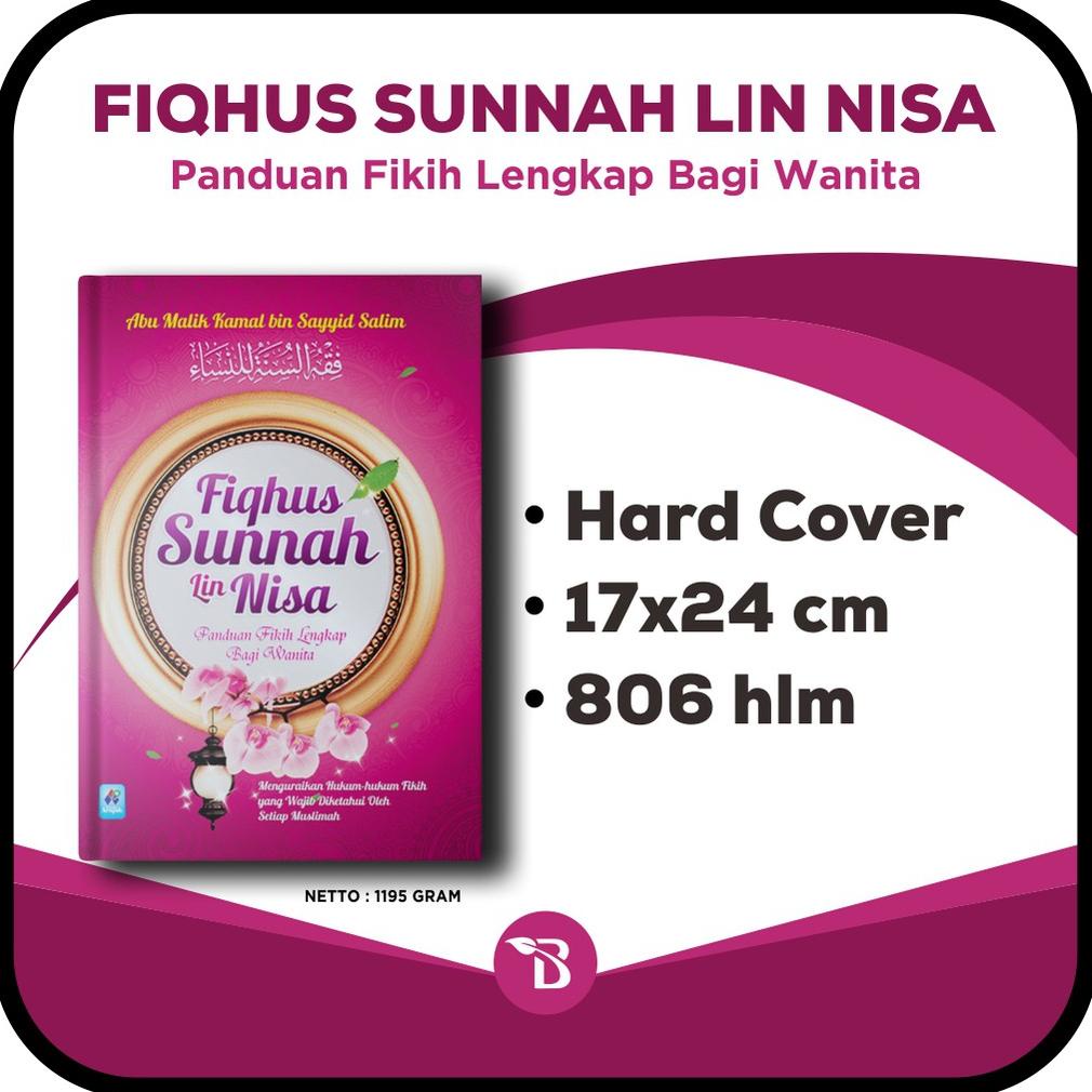 Jual Buku Fiqhus Sunnah Lin Nisa Hard Cover Pustaka Arafah Fikih Wanita
