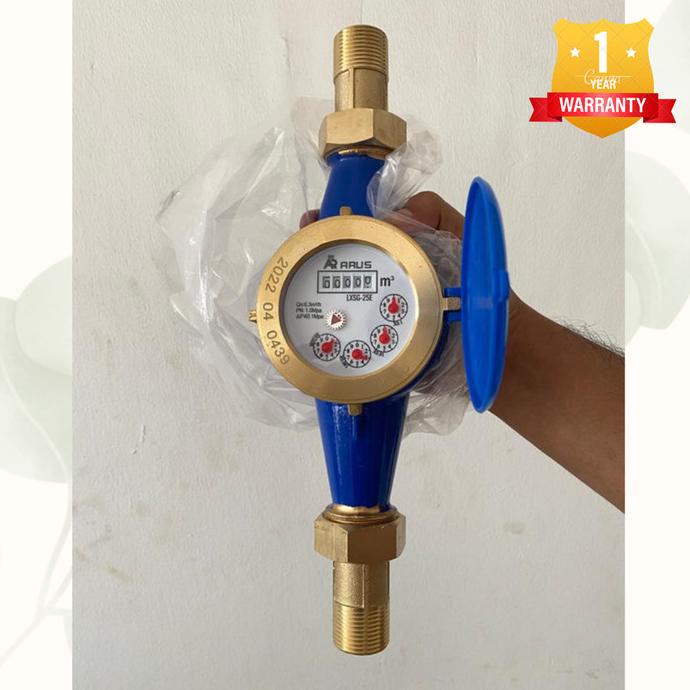 Jual Meteran air 1 inch / water meter DN25 / Flowmeter air bersih ...