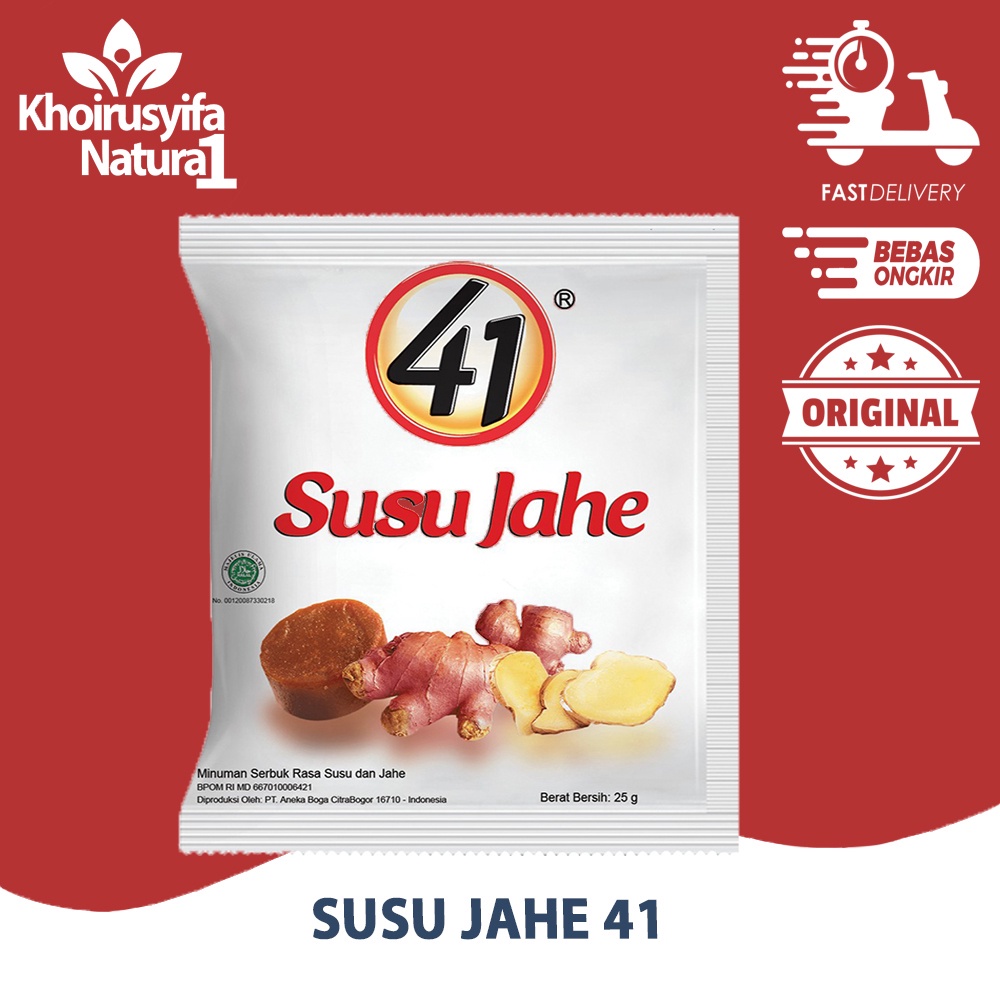 Jual Jahe Merah Amh 41 Rasa Susu Jahe Per Sachet 1 Renceng Isi 10