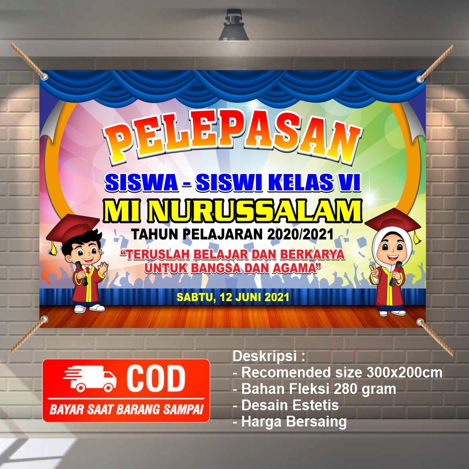 Jual Spanduk Banner Mmt Invitation Backdrop Perpisahan Tk Termurah Shopee Indonesia