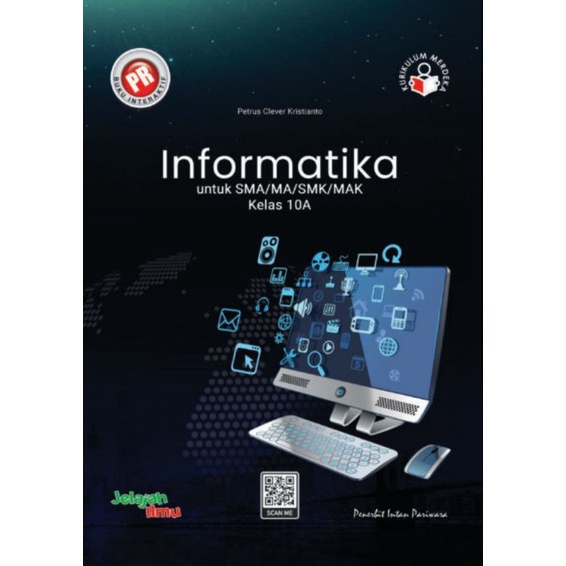 Jual Buku Pr/Lks Informatika Kelas 10/X SMA/Ma Semester 1 Kurikulum ...