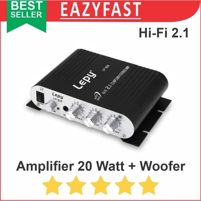 Jual Ampli Mini Power Amplifier Speaker Aktif Stereo Hi Fi W