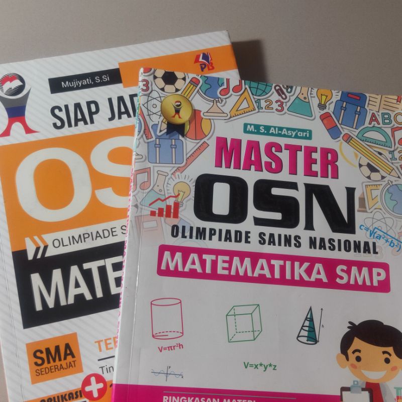 Jual Buku Master OSN Siap Jadi Juara OSN MTK Matematika SMP SMA Bekas ...