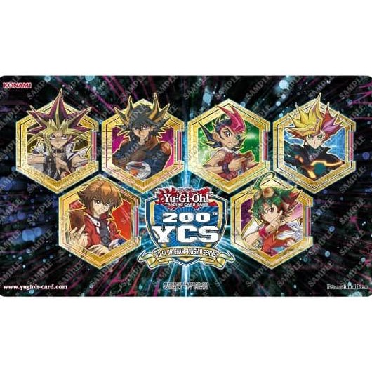 Jual YUGIOH PLAYMAT YCS 200TH WINAMAT & SEALED Shopee Indonesia