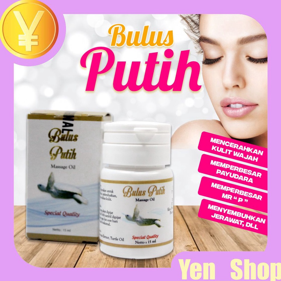 (I✉IX㊛] MINYAK BULUS PUTIH oil pembesar pengencang pijat massage payudara  alat vital mr p sex pria wanita original dan bpom asli 100% 100 perawatan  ...