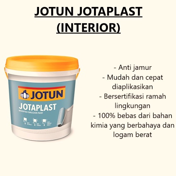 Jual Kirim Langsung Cat Tembok Interiorcat Plafon Jotun Jotaplast Warna Putih 35 Liter Ijf 2122