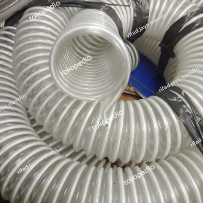 Jual Pu Ducting Hose 2" Inch Selang Flexible Vacum Plastik Flex
