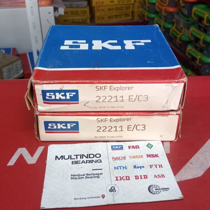Jual Bearing 22211 E/C3 SKF ORIGINAL Shopee Indonesia