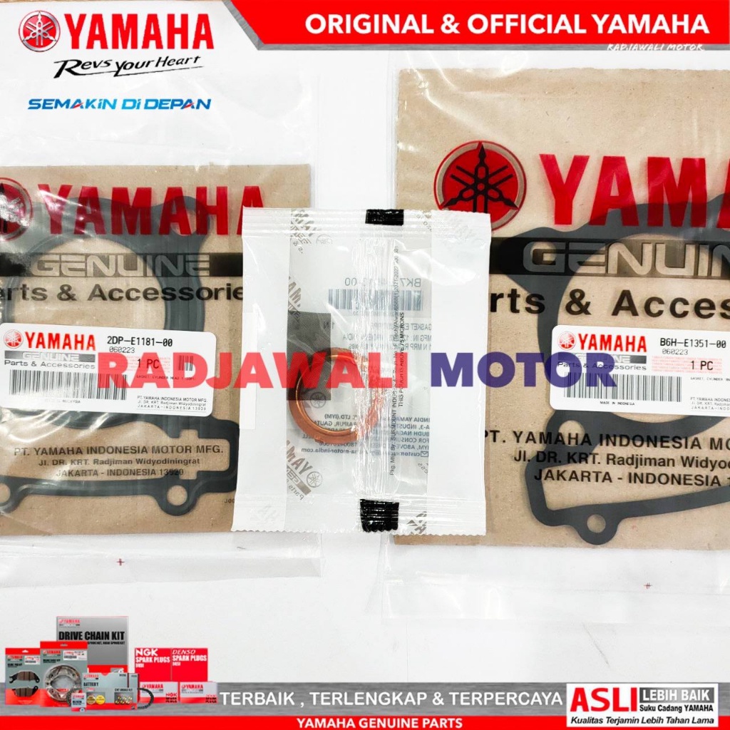 Jual GASKET PAKING TOP SET ALL NEW NMAX, ALL NEW AEROX ASLI YAMAHA B6H ...