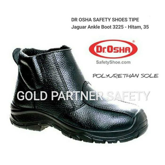 Jual Safety shoes Dr. OSHA 3225 jaguar ankle boot original safety