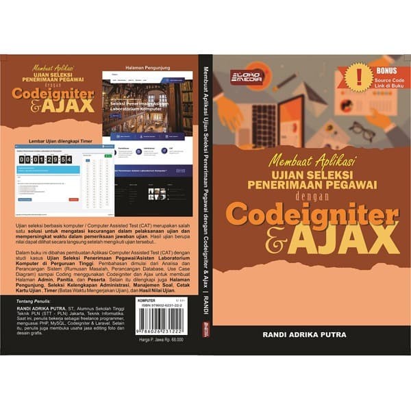 Jual Buku Membuat Aplikasi Penerimaan Pegawai Dengan Codeigniter Ajax ...