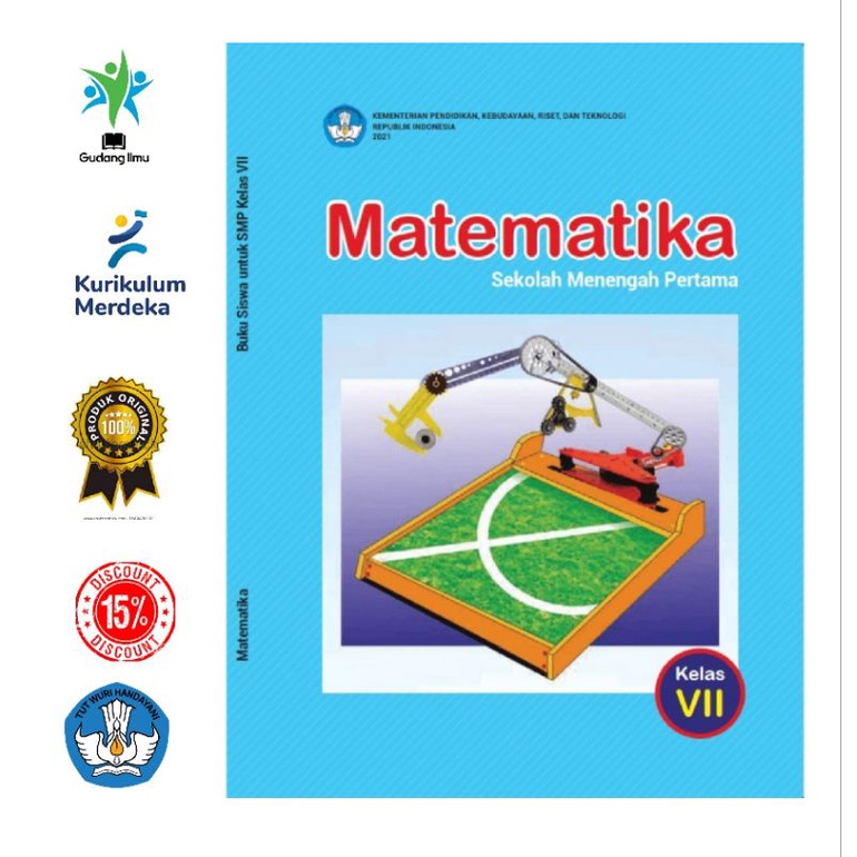 Jual Buku Paket Kurmer Matematika Untuk Siswa Smp Mts Kelas 7 Vii