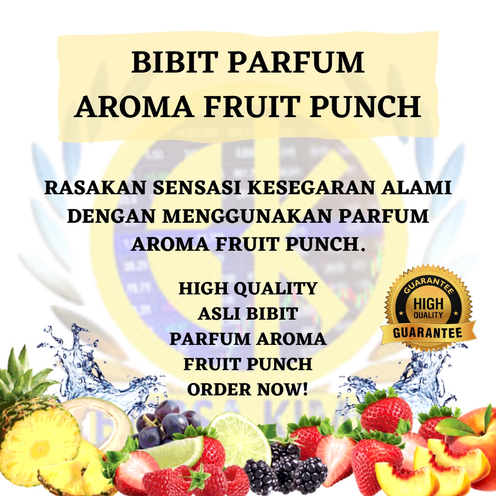 Jual Termurah 250ml Bibit Biang Parfum Aroma Fruit Punch Varian Oil