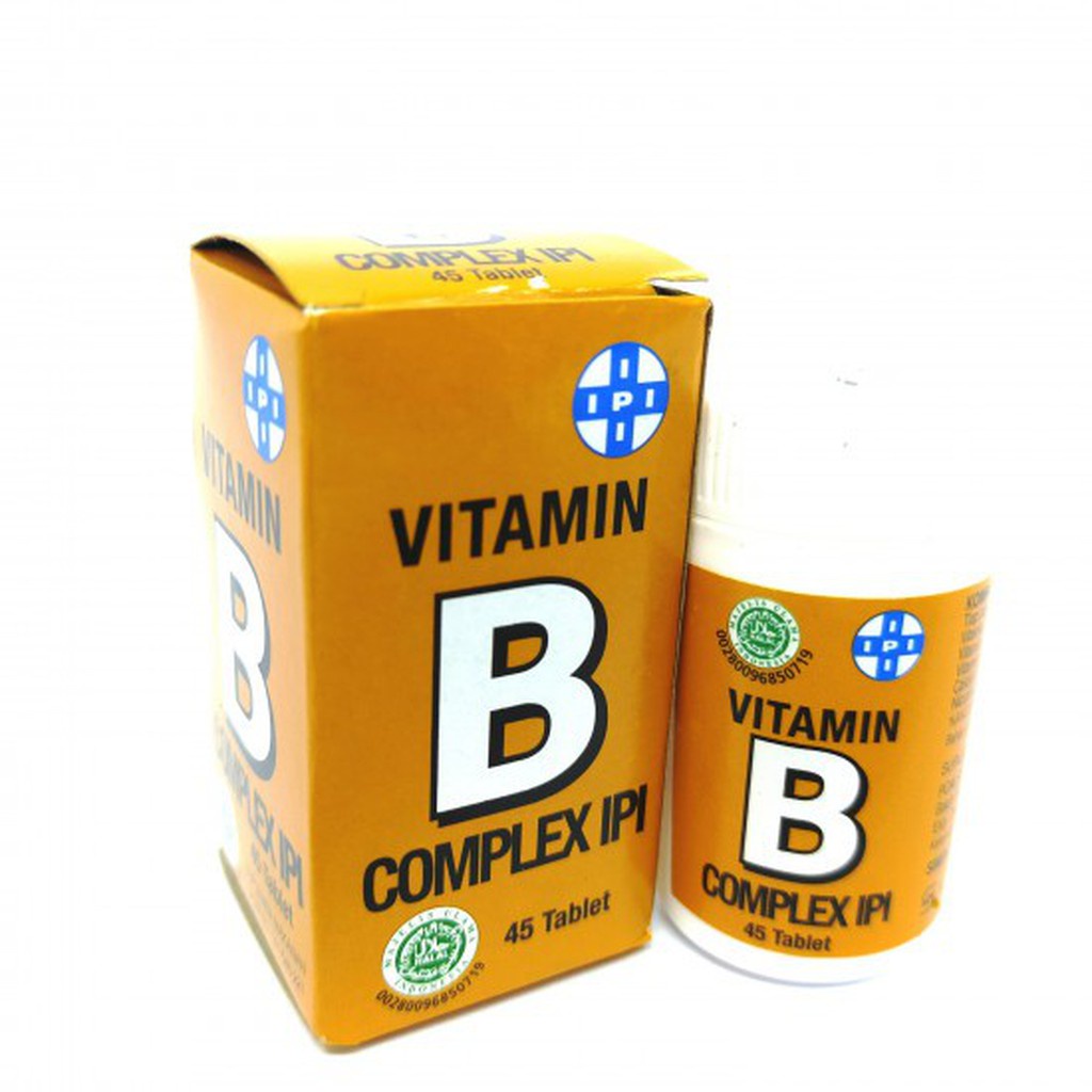 Jual Vitamin B Complex Ipi Untuk Kebutuhan Vitamin B Kompleks (45 ...