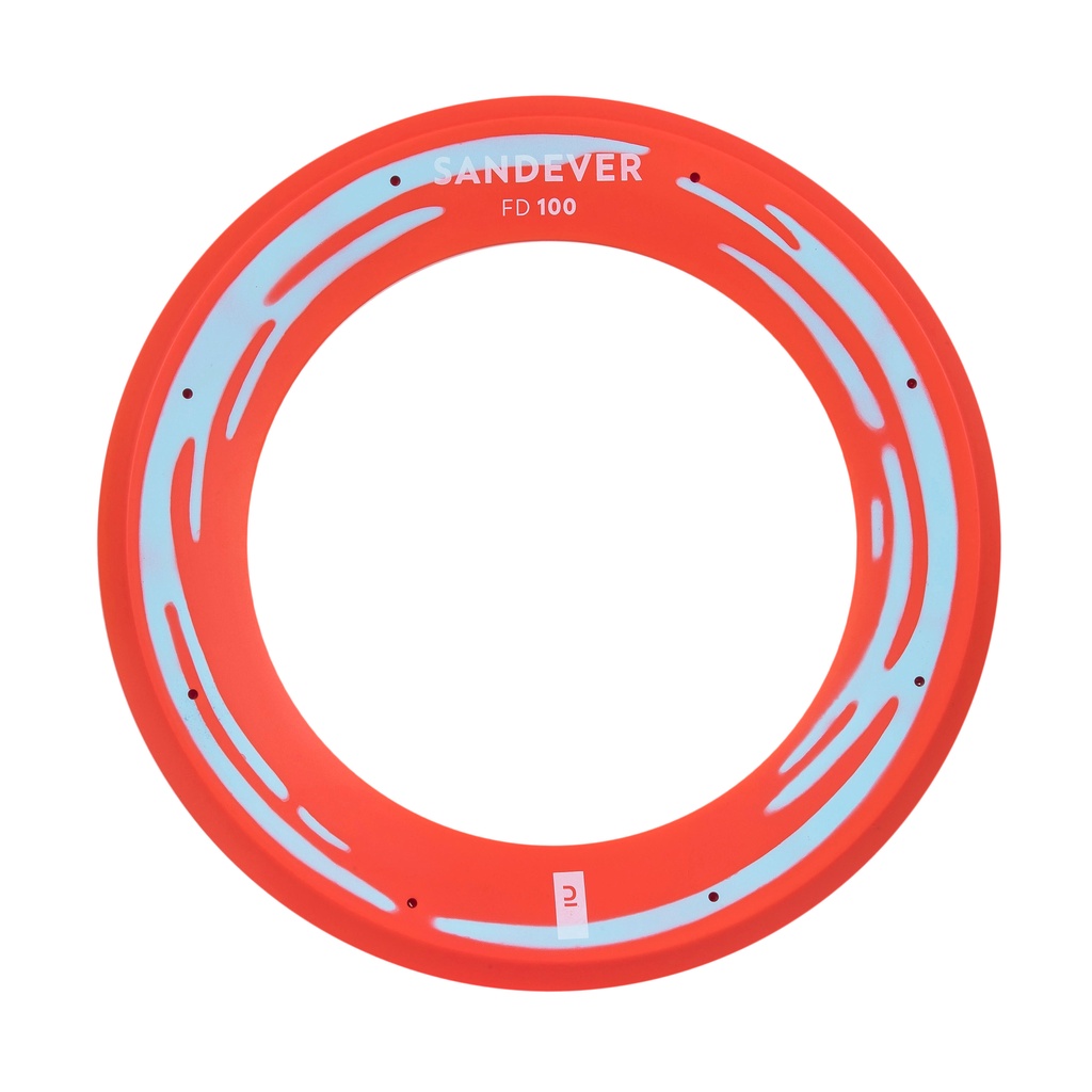 Jual DECATHLON OLAIAN Frisbee soft merah untuk lemparan jarak jauh ...