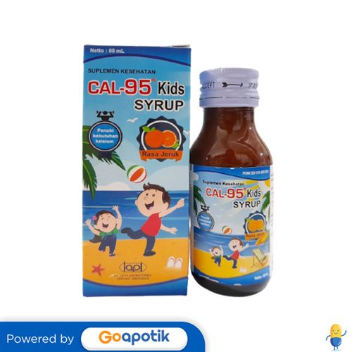 Jual Cal-95 Kids Syrup 60 Ml | Shopee Indonesia