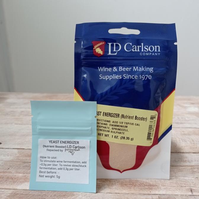 Jual New Ld Carlson Yeast Energizer For Stuck Fermentation, Repacked 5G Shopee Indonesia