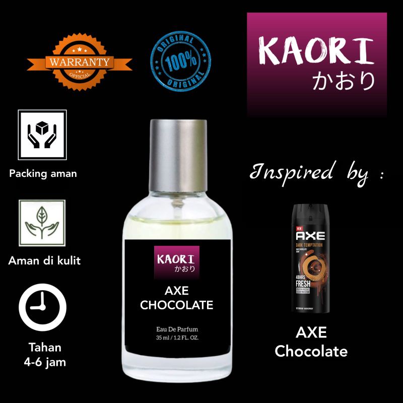 Jual Parfum Axe Chocolate by Kaori | Shopee Indonesia
