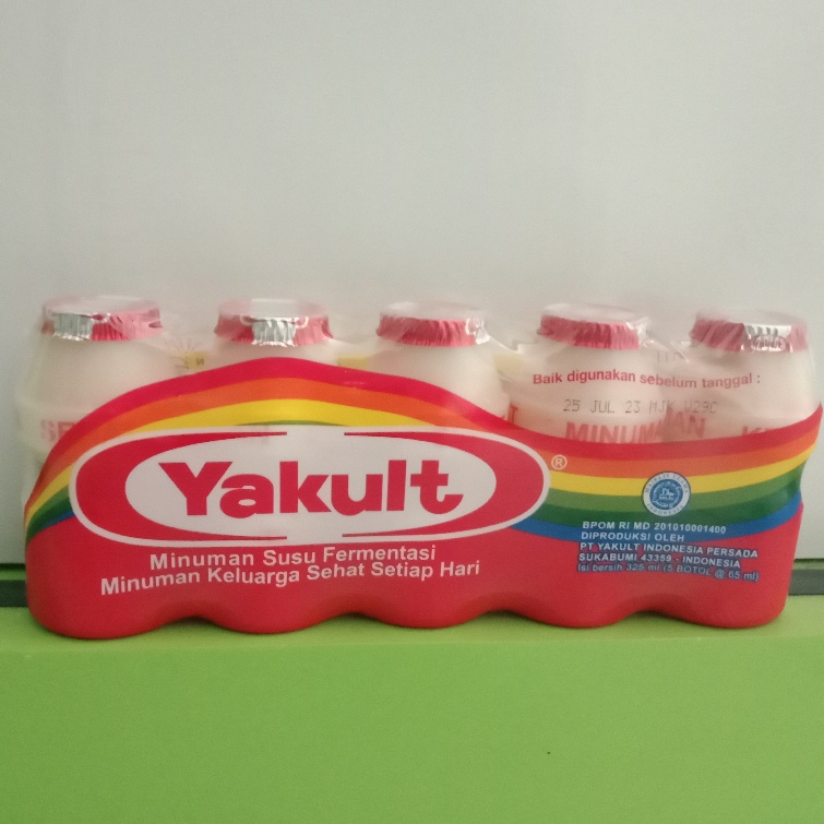 Jual Minuman Susu Fermentasi Yakult 5x65ml 1 Pack Isi 5 Botol Shopee Indonesia 1021