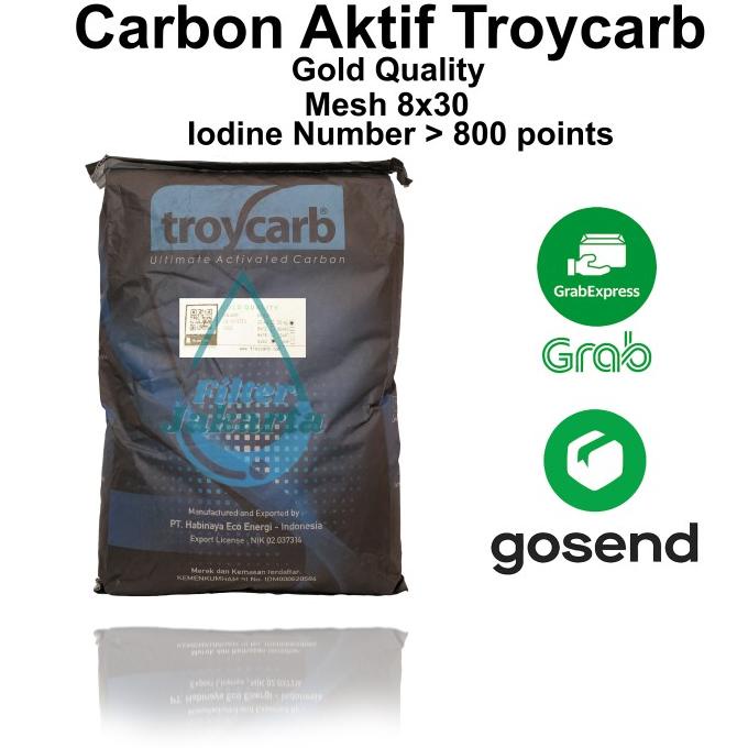 Jual Karbon Aktif Troycarb Gold Quality Shopee Indonesia